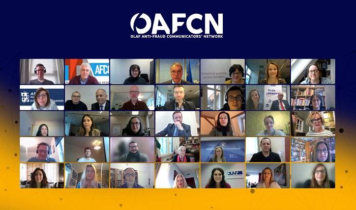 Picture of participants during online OAFCN meeting