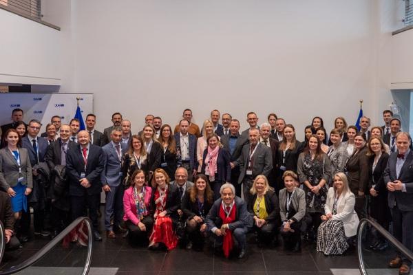 Group photo of the members of the OLAF Anti-Fraud Communicators' Network (OAFCN)